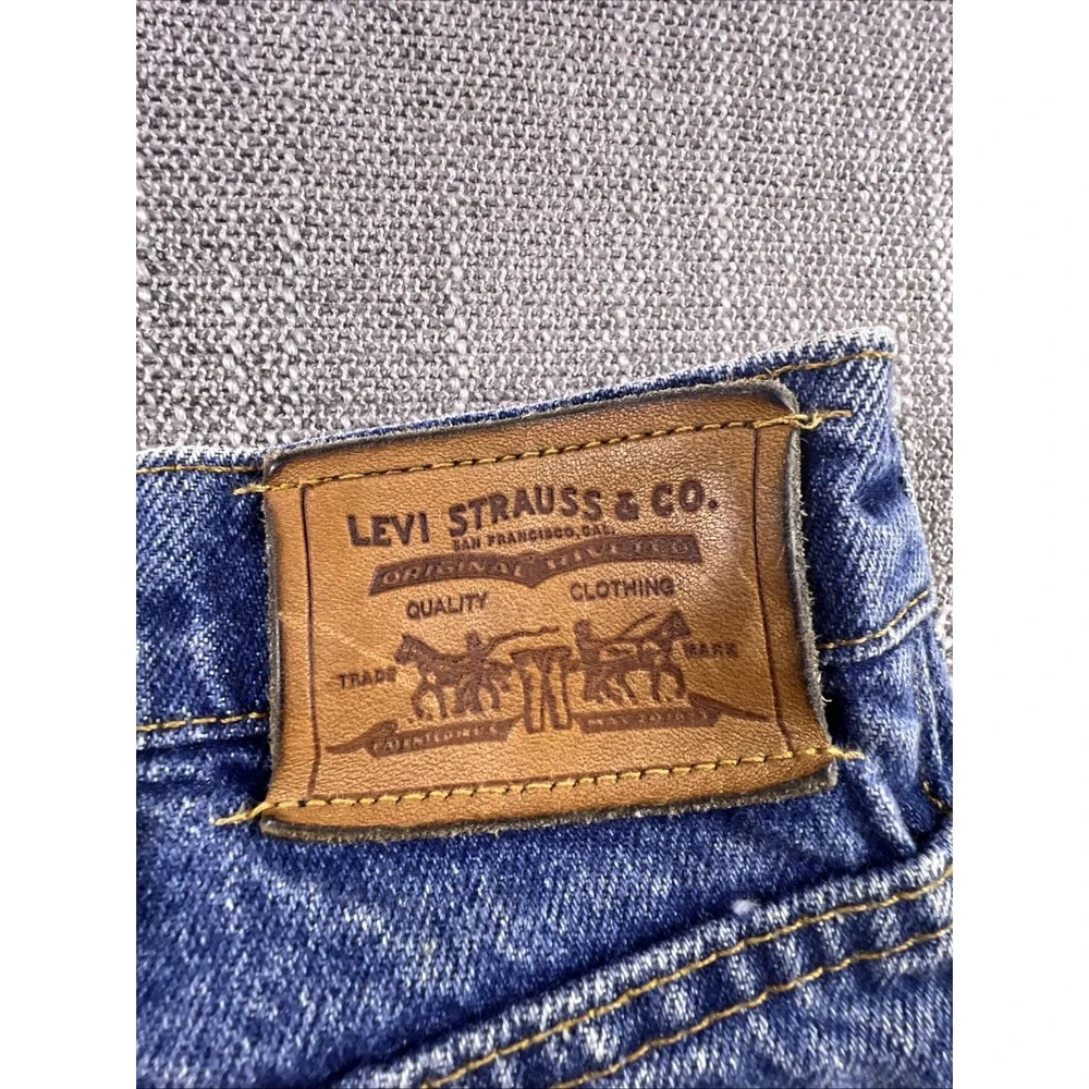 Vintage‎ Levis Two Horse Brand Jeans Mens Size 34x30 Leather Tab Made in USA 80s
